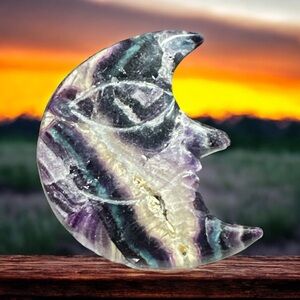 Fluorite Half Moon